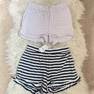 Bundle of two J.Crew Crewcuts big girls youth shorts 12